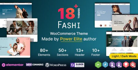 Fashi WP - Multipurpose Fashion WooCommerce WordPress Theme