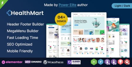 HealthMart - Pharmacy and Medical Store Healthy WordPress Theme