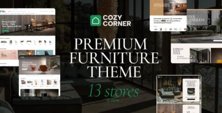 CozyCorner - Furniture WooCommerce WordPress Theme